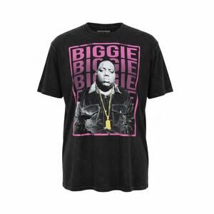 The Notorious B.I.G. Graphic T-Shirt Black Size Large – Vintage Rap Tee